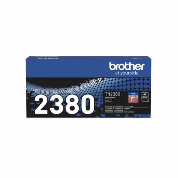ตลับหมึกแท้ Brother TN-2380 ของแท้ ความจุสูง 2,600 หน้า ส่งฟรีทั่วไทย