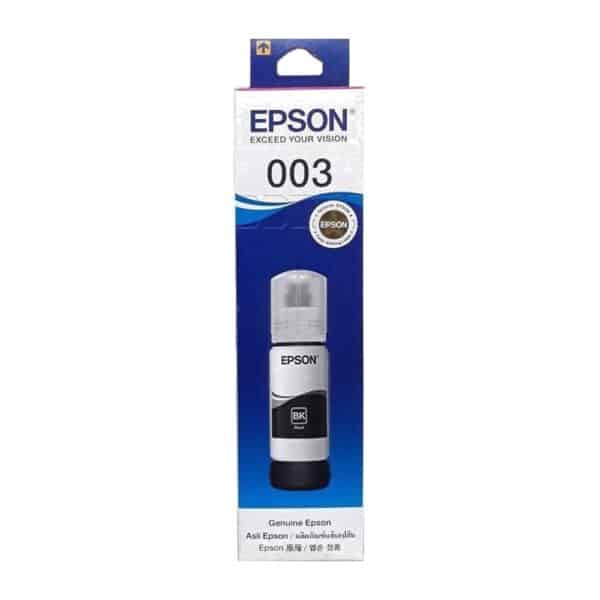 น้ำหมึกแท้ Epson 003 Black 65ml ของแท้ สำหรับ EcoTank L3110 L3210 L3250