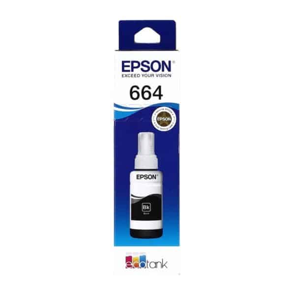 น้ำหมึกแท้ Epson 664 Black T6641 70ml