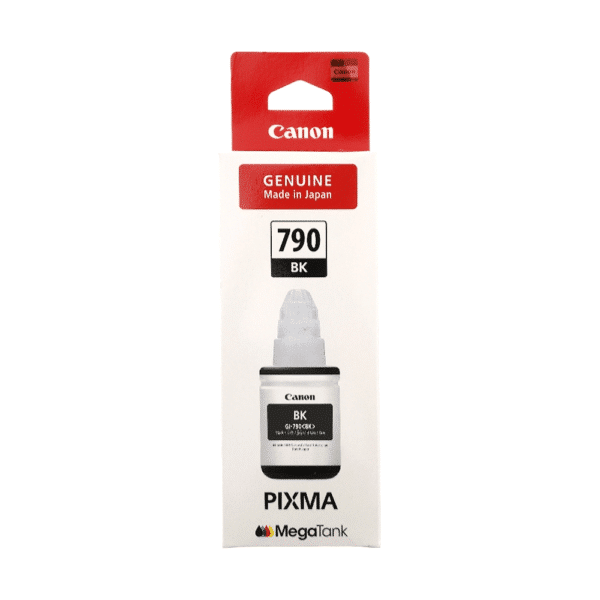 น้ำหมึกแท้ Canon GI-790 BK (สีดำ) ของแท้ 135ml สำหรับ PIXMA G-Series