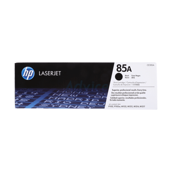 ตลับหมึกโทนเนอร์แท้ HP 85A (CE285A) ของแท้ สำหรับ LaserJet P1102 M1132