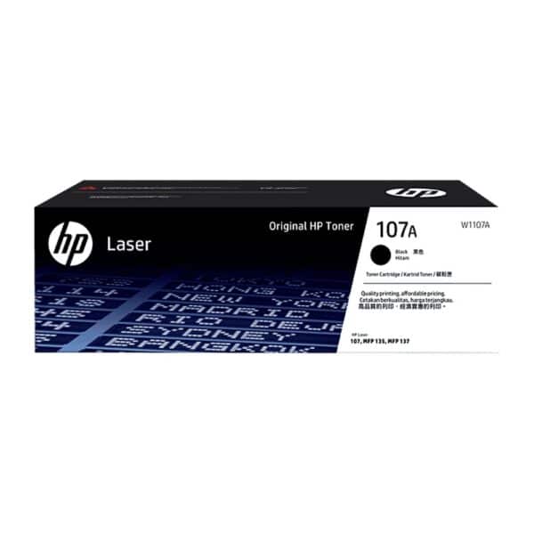 ตลับหมึกแท้ HP 107A (W1107A) ของแท้ สำหรับ Laser 107a 107w MFP 135w