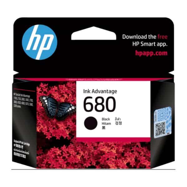 ตลับหมึกแท้ HP 680 Black ของแท้ สำหรับ DeskJet 2135 3635
